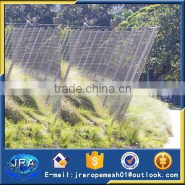 Garden Fence Mesh Eco-friendly Stainless Steel Metal Garden Fence Wire Rope Mesh