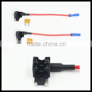 Add A Circuit Standard/Mini/Micro Blade Fuse Boxes Holder Piggy Back Fuses Tap Dual Circuit Adapter Holder For Car Truck