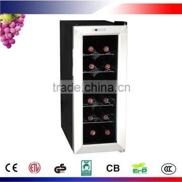 12 Bottles Thermoelectric Stainless Steel Wine Cellar CW-35AD2