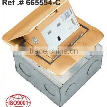 UP- socket with RJ11/RJ45