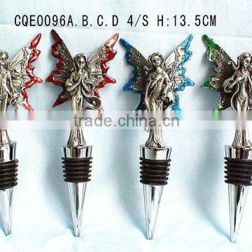 Novelty Metal Fairy Wine Stopper, Bottle Stopper