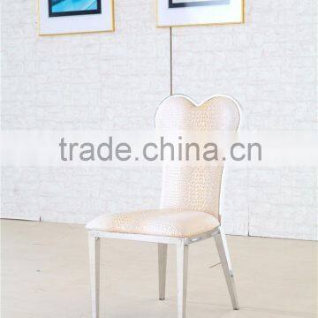 Newest Design Restaurant Chair Wholesale Hotel Dining Chair Stainless Steel Chair photo-2