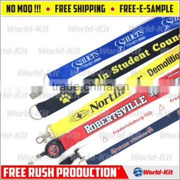 Various style nylon lanyard with logo