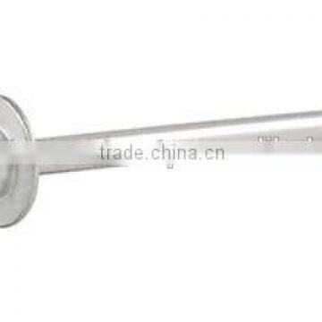 Closed end blind rivet with dome-/ countersunk head, for liquid tight processing, smooth and burr-free closing head