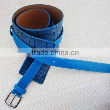 Fashion leather belt Pu colorful leather belt lady leather belts