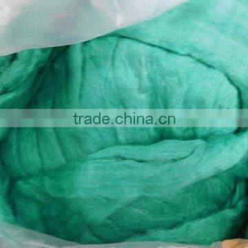 sari silk sliver in green color, and can be custom made as per your colours