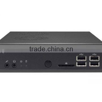 Fanless Nettop Mini PC Windows 8.1 with Intel Core i5 Industrial PC