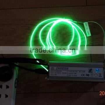 AC110V-240V 90M-120M INVERTER"Polar light 3"2.6mm lime EL WIRE
