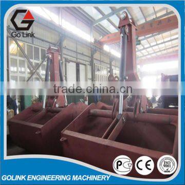 excavator hydraulic grapple bucket for bulk materials