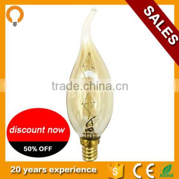 e27 vintage filament edison light bulb 40w