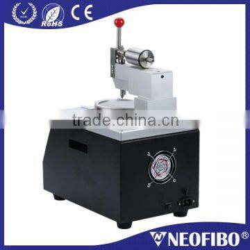 Double motors 60W stainless steel optical fiber connector polish machine