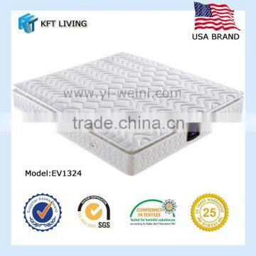 pure natural environmrnt protection Stable durable for double bed mattress damask mattress