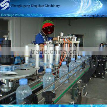 Round Bottle Hot Melt Glue Labeling Machine