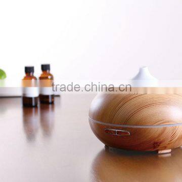 China Colorful LED Light Wood Grain Aroma Diffuser Supplier's Choice photo-2