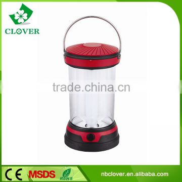 6 LED night light 3*AAA battery ABS material led camping lantern