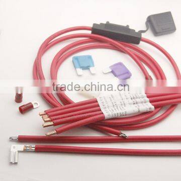 Water Proof Car Fuseholder/ RCA Cable With 3RCA to 3RCA Cable