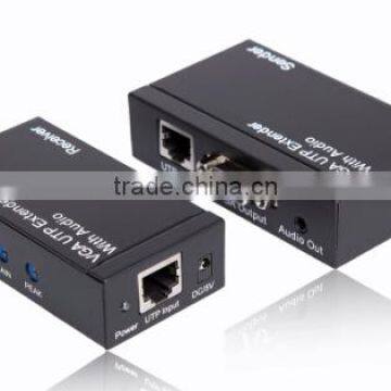 VGA Extender Video Audio CAT5 VGA to UTP Extender photo-4