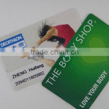 Special offer CR80 30mil 85.5*54*0.76mm PVC Cards Mag magnetic Stripe ID Card