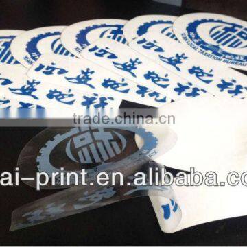 PVC label printing service