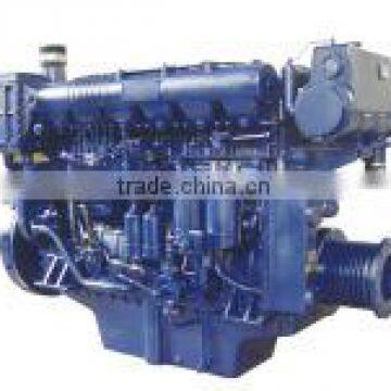 HOT SALE ! water cooled and 6 Cylinder diesel engine in Marine