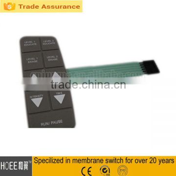 Top quality and durable PCB/FPC assembly conductive silicon button membrane keyboard manufacturing companies