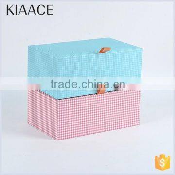 New product packaging cardboard wedding paper flat pack gift box