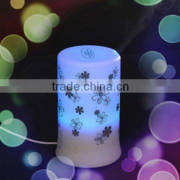 Portable LED colorful ultrasonic humidifier for personal care