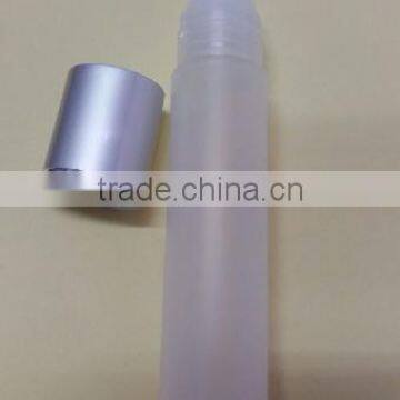 30ml colorful matte frosted pp roller ball bottle for eye cream with aluminum cap