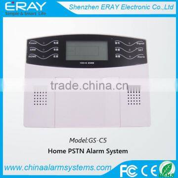 Wireless Dual Network GSM+PSTN Home Burglar Alarm System with 100 wireless defense zone