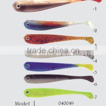 PVC soft lure minnow lure