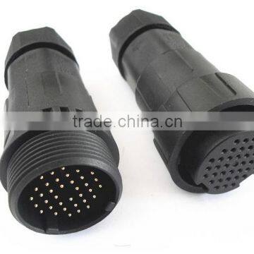 LLT 36 poles IP68 male to female connector