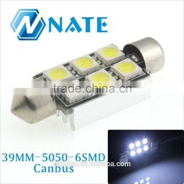 hotselling led festoon 5050 8smd 12v 5w led car bulb