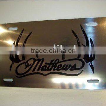 Metal Car Number Plate, Car license plate, Metal Plate