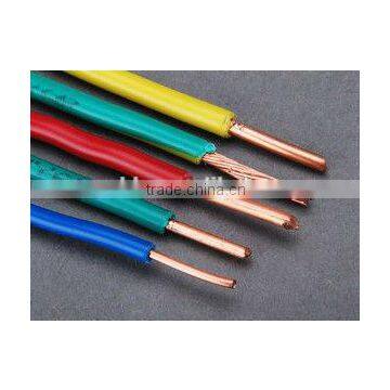 6 sq mm copper core pvc insulation flexible wire