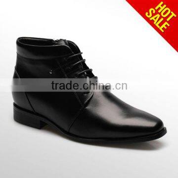 New fashion cap toed lace-up ankle boot/ smart men boots for all occasion