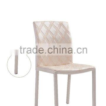 Dinning Chair With PU and High Rebound Sponge and Foam and Iron Legs photo-3