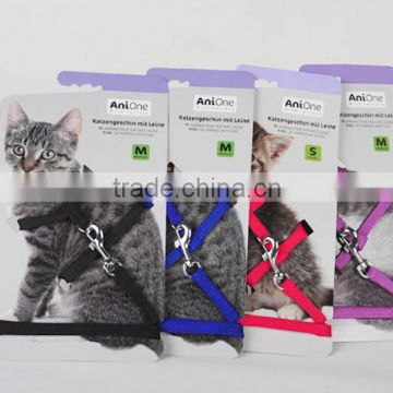 New fashion pet cat chest strap/cat collar