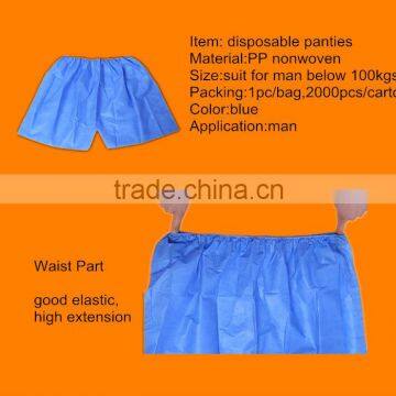 Popular Disposable Sauna Pants Nonwoven Short Pants photo-2