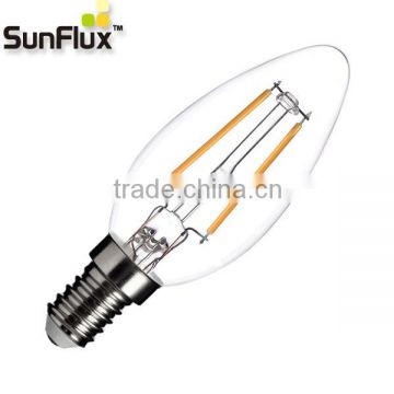 High CRI C35 e14 led flicker flame candle light bulbs