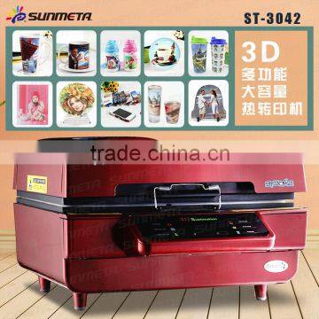 Sunmeta 3D vacuum sublimation Heat Transfer Printing Machine With CE Certificate (ST-3042)