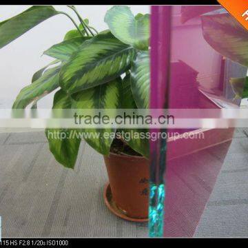 clear toughened laminated glass with certificate