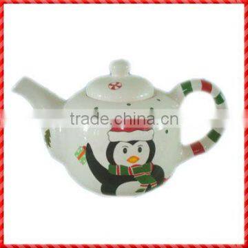 Cute snowman painted ceramic christmas tea cups