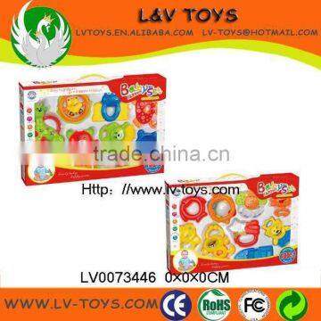 Funny baby toy 9 PCS Baby Rattle in age1-3