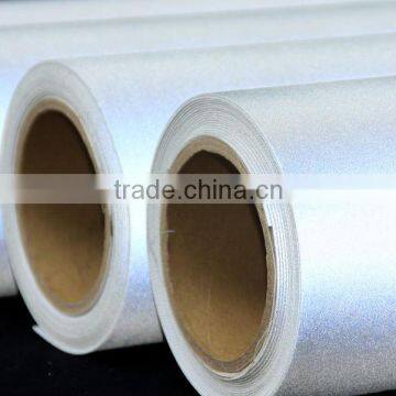 High reflective PVC leather