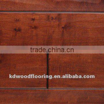 Handscraped classic maple engineered flooring parquet