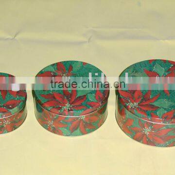 Tin Box for christmas Biscuits, tin boxes for cookies, rectangular biscuit cookies tin box