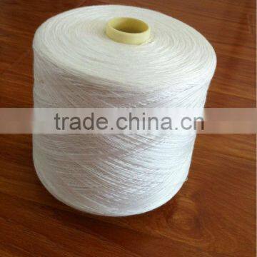 100% polyester ring spun yarn, wholesale from manufacturer ,40s/2 hank yarn ,on paper cone and plastic cone