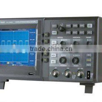 250MS/s sample rate,Full colour LCD,2 channels,Bench Type, Storage Oscilloscope,digital oscilloscope,oscilloscope,oscilloscopes
