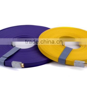 Silver-plated copper conductor flat HDMI CABLE