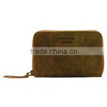 Wallet in Leather Nobuk 9006N